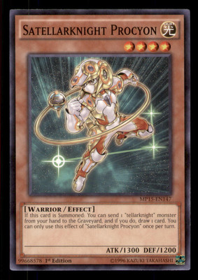 Yugioh Satellarknight Procyon #MP15-EN147 2015 Mega-Tins Mega Pack LP-image