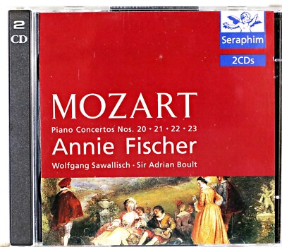 Annie Fischer - Mozart: Piano Concertos Nos. 20-23 (CD 1995)-image