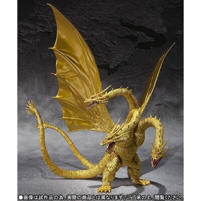 S.H.MonsterArts KING GHIDORAH Special Color ver. Figure godzilla Premium Bandai-image