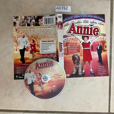 Annie (DVD, 2004, Special Anniversary Edition) No Case No Tracking #AD762-image