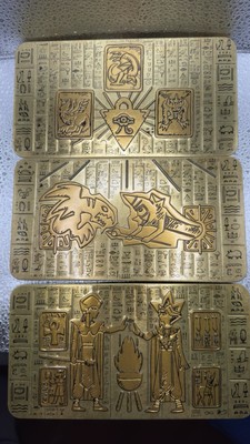 Yu-Gi-Oh! 2020 2021 2022 Mega Tin Tablet Display Set. Lids Only. No Cards!-image