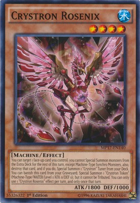 Crystron Rosenix - MP17-EN140 - Common - 1st Edition - Lightly Played-image