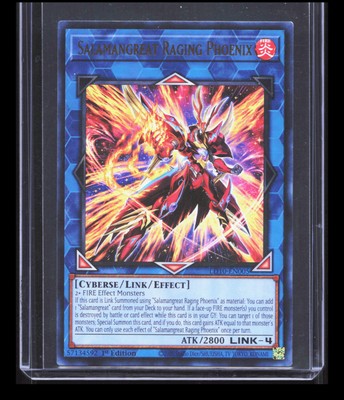 Yu-Gi-Oh Salamangreat Raging Phoenix - LD10-EN005 - Ultra Rare -NM-image