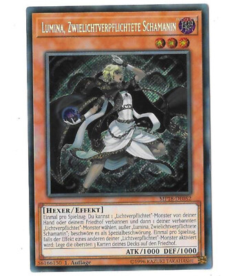 Yu-Gi-Oh! LUMINA, TWILIGHTSWORN SHAMAN MP18-DE052 Secret Rare, 1st Edition. 2I.4-image