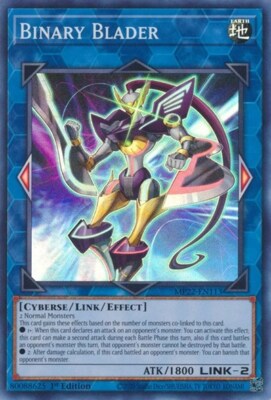 1x Binary Blader - 1st Edition NM Eng YuGiOh - 2022 Mega Tin - Pharoah's Gods-image
