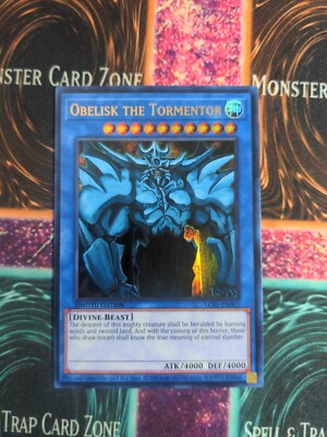 Yu-Gi-Oh! Obelisk the Tormentor LC01-EN001 Limited Ultra Rare NM b2/-image