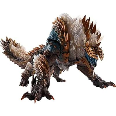 BANDAI S.H.MonsterArts MONSTER HUNTER WORLD ICEBORN ZINOGRE Action Figure-image