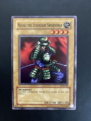 Yu-Gi-Oh! Masaki The Legendary Swordsman Lob-038 Eng Common Commune Yugioh-image