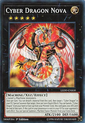 Yu-Gi-Oh! TCG Legendary Dragon Decks Cyber Dragon Nova #LEDD-ENB30 1st Edition-image