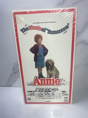 Annie (1981) VHS Factory Sealed Watermarks 1985 Release RCA Colombia Pictures-image