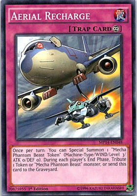 Aerial Recharge MP14-EN048 Yu-Gi-Oh! Light Play 1st Edition-image