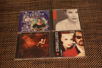 Lot 4 Annie Lennox Cd's Eurythmics Hits, Medusa, Songs of Mass Destruction, Xmas-image