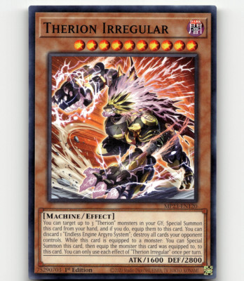 Yugioh Therion Irregular 25th Anniv. Tin: Dueling Heroes Mega Pack-image