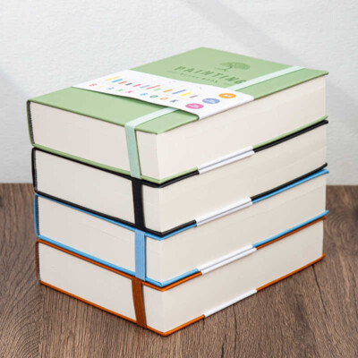 760 Pages Thick A5 PU Leather Journal Notebook Blank Paper Writing Diary Notepad-image