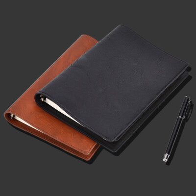 Refill PU Leather Vintage Journal A5 Notebook Lined Paper Writing Diary 160 Page-image