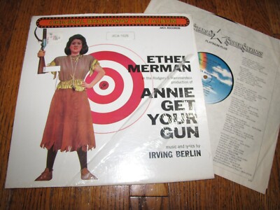ANNIE GET YOUR GUN - ORIGINAL BOROADWAY CAST ALBUM - MCA RECORDS LP-image