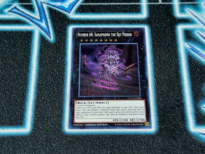 Number 68: Sanaphond The Sky Prison - CT14 - Super Rare (SR) - Yugioh-image