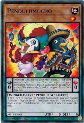 ( PENDULUMUCHO ) - Super - MP18-EN008 - 1st - NM - Mega Tin 2018-image
