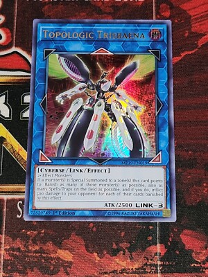 Topologic Trisbaena MP19-EN019 2019 Gold Sarcophagus Tin Mega Pack 1st Edition-image