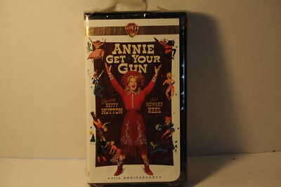 Annie get your gun, Betty Hutton, Howard Keel, Sealed, Western Movie, VHS tape-image