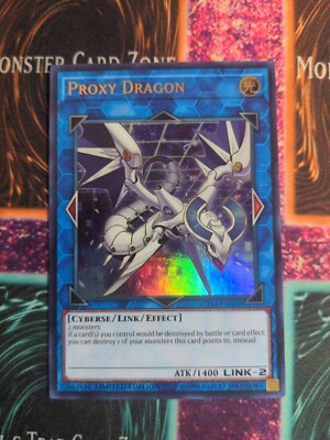 Yu-Gi-Oh! Pr oxy Dragon CT14-EN003 Limited Ultra Rare NM-image