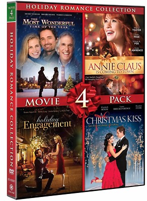 Annie Claus Is Coming To Town + 3 Christmas Movies Hallmark holiday Romance -A4-image