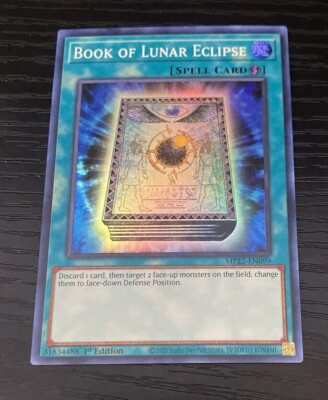 ( BOOK OF LUNAR ECLIPSE ) Super - MP22-EN099 - 1st (NM-) Yu-Gi-Oh 2022 Mega Tin-image