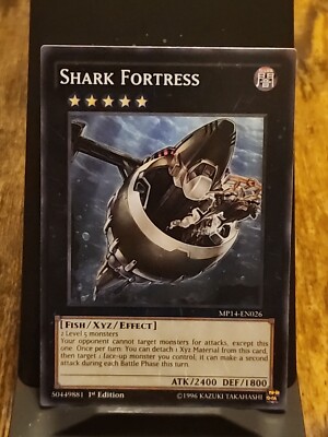 Shark Fortress - Yugioh Dark XYZ - Vintage-image