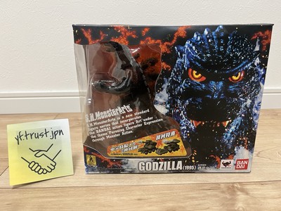 S.H.MonsterArts Burning Godzilla 1995 FIRST RELEASE Bandai Tamashii Nations -image