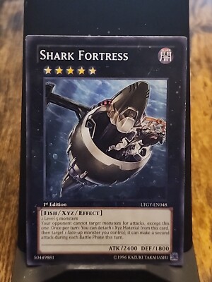 Shark Fortress - 1st Edition - Yugioh Dark XYZ - Vintage-image