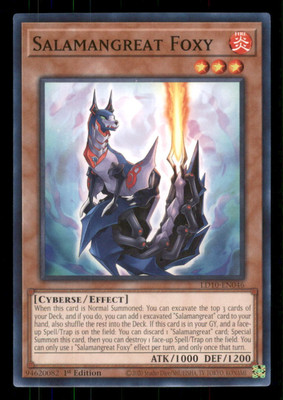 Yugioh Salamangreat Foxy #LD10-EN046 Legendary Duelists: Soulburning Volcano LP-image