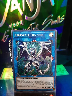 Yugioh! Firewall Dragon - MP18-EN062 - Secret Rare - 1st Edition Mint!!-image