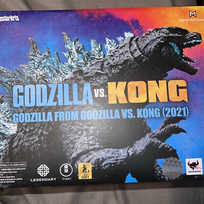 Bandai S.H.MonsterArts 2021 Godzilla vs Kong Action Figure Authentic-image
