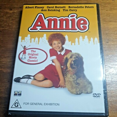 Annie DVD R4 BRAND NEW 	Bernadette Peters, Ann Reinking Musicals-image