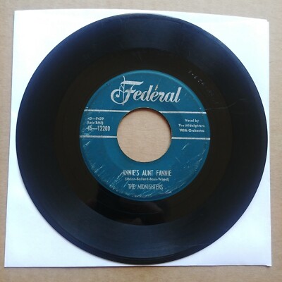 THE MIDNIGHTERS Annie's Aunt Fanny 45 7