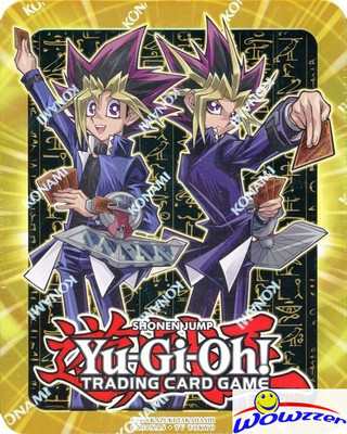 2017 Yugioh MEGA TIN Yami Yugi & Yugi Muto Brand New Factory Sealed Tin-image