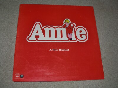 Annie A New Musical Vintage Record 1977 CBS Charles Strouse Columbia 34712-image