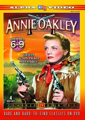 Annie Oakley: Volumes 6-9 (DVD) Gail Davis Jimmy Hawkins Brad Johnson-image