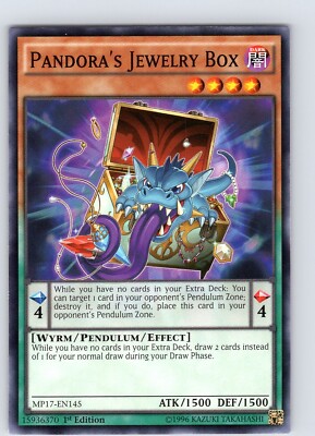 Yu-Gi-Oh TCG Pandora's Jewelry Box MP17-EN145 1st Edition Regular Common Card NM-image