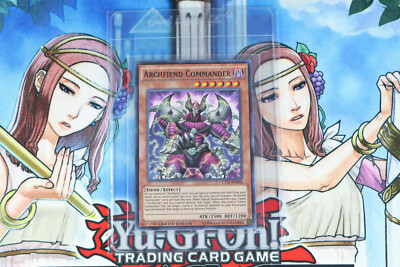 Yugioh Archfiend Commander CT11-EN006 Limited Edition Super Rare-image