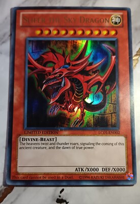 Yu-Gi-Oh! TCG Slifer the Sky Dragon Legendary Limited Edition LC01-EN002-image