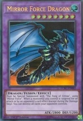 Yugioh! Mirror Force Dragon - LCKC-EN062 - Ultra Rare - 1st Edition Near Mint, E-image