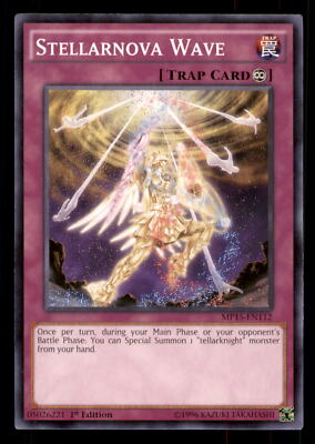 Yugioh Stellarnova Wave #MP15-EN112 2015 Mega-Tins Mega Pack LP-image