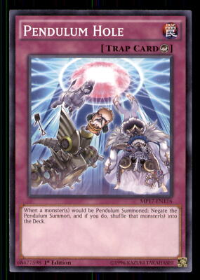 Yugioh Pendulum Hole #MP17-EN116 2017 Mega-Tins Mega Pack LP-image