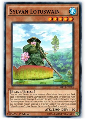 Sylvan Lotuswain - MP15-EN015 - Common - 1st Edition - Heavily Played-image