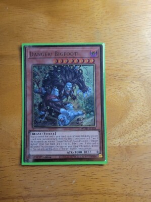 Yu-Gi-Oh! TCG Danger! Bigfoot! 2019 Gold Sarcophagus Tin Mega Pack MP19-EN136...-image