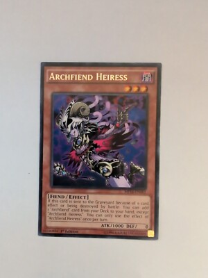 1x Archfiend Heiress - MP14-EN082 - Rare - 1st Edition Near Mint MP14 - 2014 Meg-image