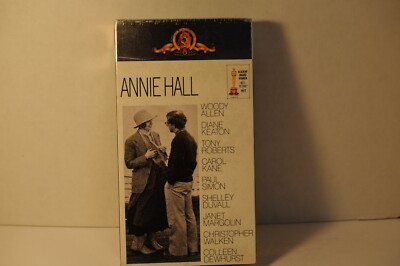 Annie Hall, Woody Allen, Diane Keaton, Sealed tape, Comedy movie, VHS tape-image