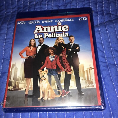 ANNIE LA PELICULA (BLU-RAY) NEW SEALED-image