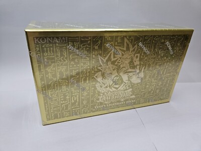 YUGIOH - YUGI'S LEGENDARY DECKS 2021 PRINT EXODIA & GOD CARDS NEW & SEALED-image